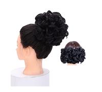 Hair Chignon Synthetic Bun Curly Hair Extensions Pieces Donut Curling Clips Ladies Messy Comb Accessories Messy Bun Hair Piece