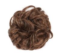 Hair Chignon Synthetic Bun Curly Messy Bun Donut Bun With Elastic Rubber Band Bun for Women Ponytail Extension Hair Bun Hair Pieces For Women(M4-30)
