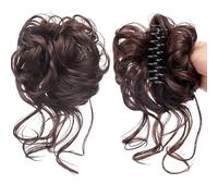 Hair Chignon Synthetic Hair Bun Messy Curly Bun Claw Clip Bun Headband Wig Ponytail Hair Extensions Women Wig Hair Bun Hair Pieces For Women(SW207-08)
