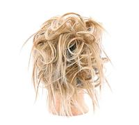 Hair Chignon Synthetic Messy Bun Hair Piece with Elastic Band Ponytail Tie Extensions Women Extension Wig Messy Bun Hair Piece