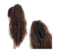 Hair Chignon Women's Curly Hair Extension Ponytail Synthetic Claw Clip Medium Long Wave Fluffy Wig Messy Bun Hair Piece