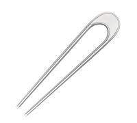 Hair Clasp U Shape Hairpins Alloy Outer Retro Hair Chopsticks U Shaped Sticks Forks For Women Girls Brown Clips (D, One Size)