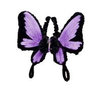 Hair Claw Clip, Butterfly Non-Slip Styling Accessory, Craft Material Kit, Easy Grip Design, Lightweight Comfortable Feature, Tool for Women Girls Daily Sports Work Christmas Party Photoshoot Dating