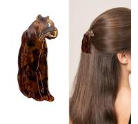Hair Claw Clip Leopards Theme Claw Clamp Lovely Valentine's Day Hair Holder Barrettes Strong Hold Hairpin