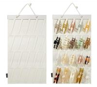 Hair Claw Clip Organizer Holder, Girls Hair Accessories Hanging Storage 25.2x13.78in Girls Hair Clips Storage Organiser, Hair Bow Holder Wall Hanging Hair Accessories Organiser Wall For Lady Girls