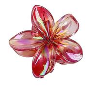 Hair Claw Clip Princess Theme Hair Claw Clamp Lovely Plumeria Hair Catch Bullet