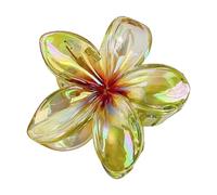 Hair Claw Clip Princess Theme Hair Claw Clamp Lovely Plumeria Hair Catch Bullet