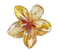 Hair Claw Clip Princess Theme Hair Claw Clamp Lovely Plumeria Hair Catch Bullet