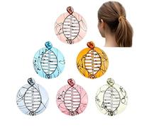 Hair Claw Clips | Fishtail Ponytail Holders - Hair Barrettes Womens Clips | for Women Girls Thick Medium Long Short Styling Home Office School Outdoor Travel
