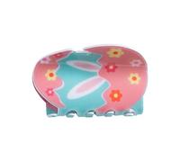 Hair Claw Clips For Thick Hair Easter Rabbit Egg Cartoon Jewelry Headwear Grip Clip Clip Easter Design Ponytail Thin And Thick Women's Snap Clips (D, One Size)