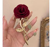 Hair Claw Clips for Women Claw Clips,Hair Claw,Shark Clip, Red Rose Hairpin Back Of The Head One Word Hairpin Shark Clip Headwear