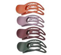 Hair Claw Clips For Women - Hairs Claw Non Slip for Girls Decoration - Strong Hold for All Hair Textures - Flat Clips for Thick Thin Hairs