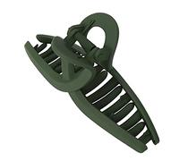 Hair Claw Clips, Hair Clamps Non Slip Fix Hair for Cooking for Girls for Makeup for Women for Face Washing (OD Green)