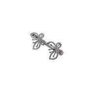 Hair Claw Clips Korean Diamond Butterfly Hair Clip Wild Temperament Girl Hairpin Duckbill Clip Shiny Butterfly Rhinestone Barrette Sweet Headwear