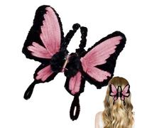 Hair Claw Clips, Twisted Stick Butterfly Barrettes, Hair Clip Material Craft Kit, for Women Girls Daily Sports Work Party Photoshoot Dating Travel Wedding Birthday