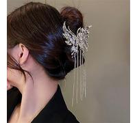 Hair Claw Clips Women Thin Hair Hair Stick,Hairpins,Hair Pin Stick Women Tassel Hair Claw Diamond Chain Clip Barrette Headdress Hairpin Women Hair Accessories