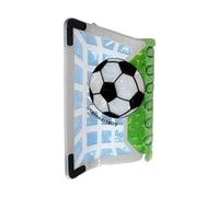 Hair Claw - Non-Slip Acrylic Hair Accessory in Rectangular Shape | Football Motif Hair Claw for Thick, Curly Hair, for School, Party, Travel, Commuting, Stadium Visit, Concert