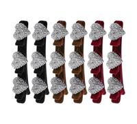 Hair Clip Crystal Stone Non-Slip Barrettes