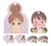 Hair Clip Display Cards 150pcs Paper Barrette Display Cards
