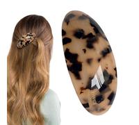 Hair Clip - Elegant Flower Pattern French Clips for Thin and Thick Hair | for School, Costume, Commuting, Travel, Girls, Teens, Sisters, Ladies and Engagement