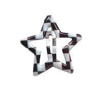 Hair Clip For Hot Girls Star Shape Hair Barrettes Lattice Print Ponytail Hair Barrettes For Teens Girls