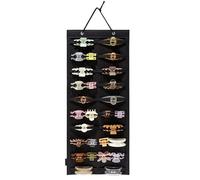 Hair Clip Organiser - Wall Mounted Storage Rack, Claw Accessory Holder, Space Saving Display System | Stylish Hanging Solution for Women and Girls, Hairpins, Clips on the Door, Schran