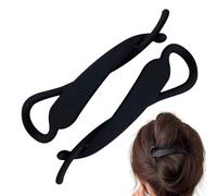 Hair Clip - PP Banana Hair Clip | 2 Pieces Adjustable Styling Clip for Frauen - Rutschfeste Haarkralle Für Freizeit Urlaub Nacht Arbeit Schule Hochzeit Anlässe