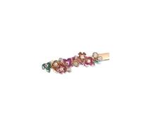 Hair Clip with Veil Flower Small Barrette Decorative Hair Clips Accessories for Thin Hair Women Large Metal Hair Clip (A, One Size)