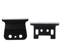 Hair Clipper Blade Compatible for BabylissPro FX787 FX707 FX726 Barber Replacement Spring Plastic Sheet DIY Parts(Black Set B1)
