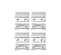 Hair Clipper Blade Screws Silver Golden Replacement Blade Hair Trimmer Steel Accessories Blade，Compatible for Kemei KM-1986(Silvery Blade X4)