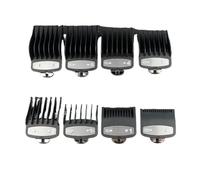 Hair Clipper Comb 8pcs/set Compatible With WAHL | Trimmer Attachment Hair Cutting Limited Comb Salon Haircut Tools(Black)
