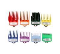 Hair Clipper Comb 8pcs/set Compatible With WAHL | Trimmer Attachment Hair Cutting Limited Comb Salon Haircut Tools(Colorful)