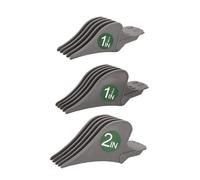 Hair Clipper Comb Large Limit Comb 32mm 38mm 51mm | Compatible With WAHL Hair Clipper Guards Barber Compatible With Shop Cutting Guide Combs Electric(Grey--3PC)