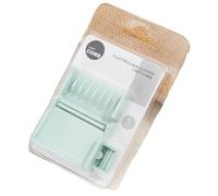 Hair Clipper Comb Set -Professional Guide Combs, Limit Rack Organizer, Durable Pĺastic Hair Cutting Attachments | Metal Clip Holder Compatible Most Clippers Salon Home Use Durable Design