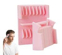 Hair Clipper Combs Guides Precise Adjustable Lightweight Styling Comb | Haircut Accessory Haircut Trimming Trimmer Guide Styling Hairstyle for Self-Grooming Home Barbershop Salon Daily Pink