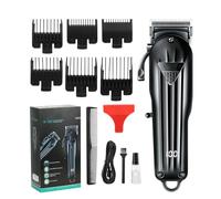Hair Clipper for Men Professional Rechargeable Cordless Hair Clipper Set with 6 Coded Guide Combs Home Haircut with LED Display Men Gifts