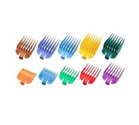 Hair Clipper Guard, Compatible With Wahl, Clipper | 10 pieces limiting comb cutting guides, fits most Wahl clippers, not for all models(10Pcs-No box)