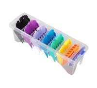Hair Clipper Guards, Clipper Guard Holder with Numeric References 10pcs Various Lengths Hair Clippers Guide Combs Set for Haircut Styling At Home or Barber Shop