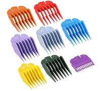 Hair Clipper Guards Combs,8PCS Professional Hair Clipper Guide Combs,Replacement for Most Clippers Trimmers and Spares Haircut Accesorries Lengths from 1/8" to 1" (3-25mm)