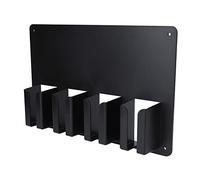Hair Clipper Holder, Large Storage Space with 4 Storage Slots, Wall Mount Hair Clipper Storage Rack for Barbers, Hair Trimmer Cutter Stand for Home Hair Salon