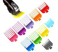 Hair Clipper Limit Comb, 10 Pcs Hair Clipper Guide Attachment Combs Cutting Guide Combs Replacement Guards Trimmer Comb, Haircut Guard Set Accessories for Men Barber Wahl Clippers and Trimmer