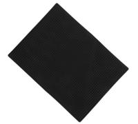 Hair Clipper Non-Slip Cushion PVC Storage Mat for Salon Use | 20cm X 30cm X 0.8cm, Black Finish, Anti-skid Surface, Tool Organising Pad for Barbershops