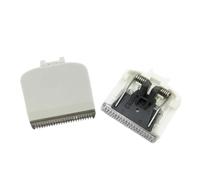 Hair Clipper Replacement Blade Trimmer Fit ，Compatible for Panasonic， ER2403 ER2405 ER-GB40 ER333 ER-GY10 ER3300 Shaver/Razor Cutter Spare Parts(White-Grey)