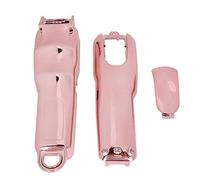 Hair Clipper Replacement Cover for 8418 8591, Electric Hair Trimmer Front Shell with Ergonomic Design, Durable ABS Upper and Lower Cover in 4 Colors (Rose Gold)