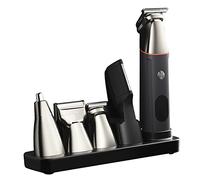 Hair Clippers, Barber Clippers Hair for Men The 5-in-1 Men Grooming Set Seamlessly, Professional with 5 Replaceable Cutting Heads for Barbers Haircut,