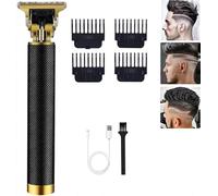 Hair Clippers Beard Trimmer for Men,Electric Cordless Rechargeable Hair Trimmer Set for Barbers and Home,USB Zero Gapped T Blade Hair Cutting Kit,Gift for Men