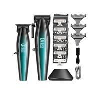 Hair Clippers for Men, 2PCS Professional Barber Trimmer Cordless Hair Cutting Machine 9000 RPM Hair Trimmer For Men