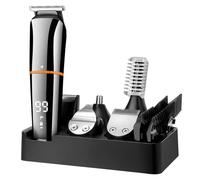Hair Clippers for Men, 6 In 1 Multi Hair Trimmer Men Facial,beard,body Grooming Kits Electric Hair Clipper Nose Ear Trimer Rechargeable