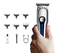 Hair Clippers for Men - Rechargeable Hair , Quiet Adjustable Cutting Tool for Men, Boys, Grooming, Styling, Delimitation, Detail, Travel and Home