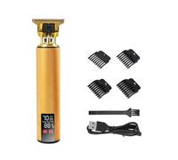 Hair Clippers Men,Cordless Beard Trimmer,Professional Clippers Grooming Kit,Precision T-Blade Mens Trimmer with LED,Shavers for Men Beard Shaper,Electric Razor USB Rechargeable,Gifts for Mens